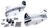 Chrome 4 Point Docking Kit Flh/T09 13 Sissy Bar Docking Hardware V Twin Mfg Default Title