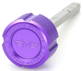 Trans. Dipst. Alu Knurled Purple Me17 Up Transmission Fill Plug & Dipstick Figurati Designs Default Title