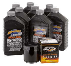 Milwaukee 8 V Syn Total Oil Serv Kit Blac Oil Change and Service Kit Spectro Oils Of America