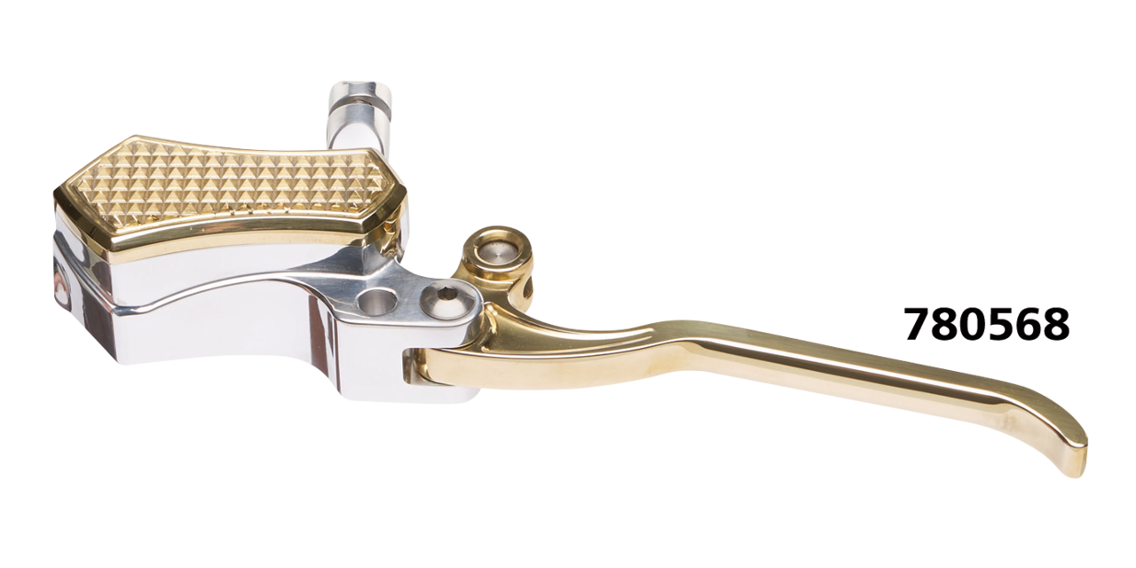 Dmnd Hydr Cltch Polish Cap Brss Lever Br Handlebar Controls Vity's Design Default Title