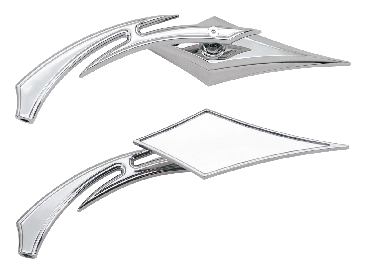 Gzp Chrome Custom Scorpion Mirror Rig Mirror & Component Zodiac