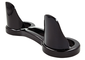 P16 39mm FORK BRACE W/DUST GUARDS Black P16 Powerplant Motorcycle Co. Default Title