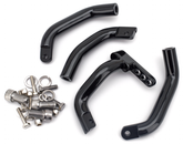 Gzp Blk 2" Footboard Ext.Kit Flh/T83 08 Floorboard Mount & Hardware Zodiac Default Title
