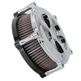 Gzp Chrome Panorama Aircleaner W/Clear W Air Cleaner & Component Zodiac Default Title