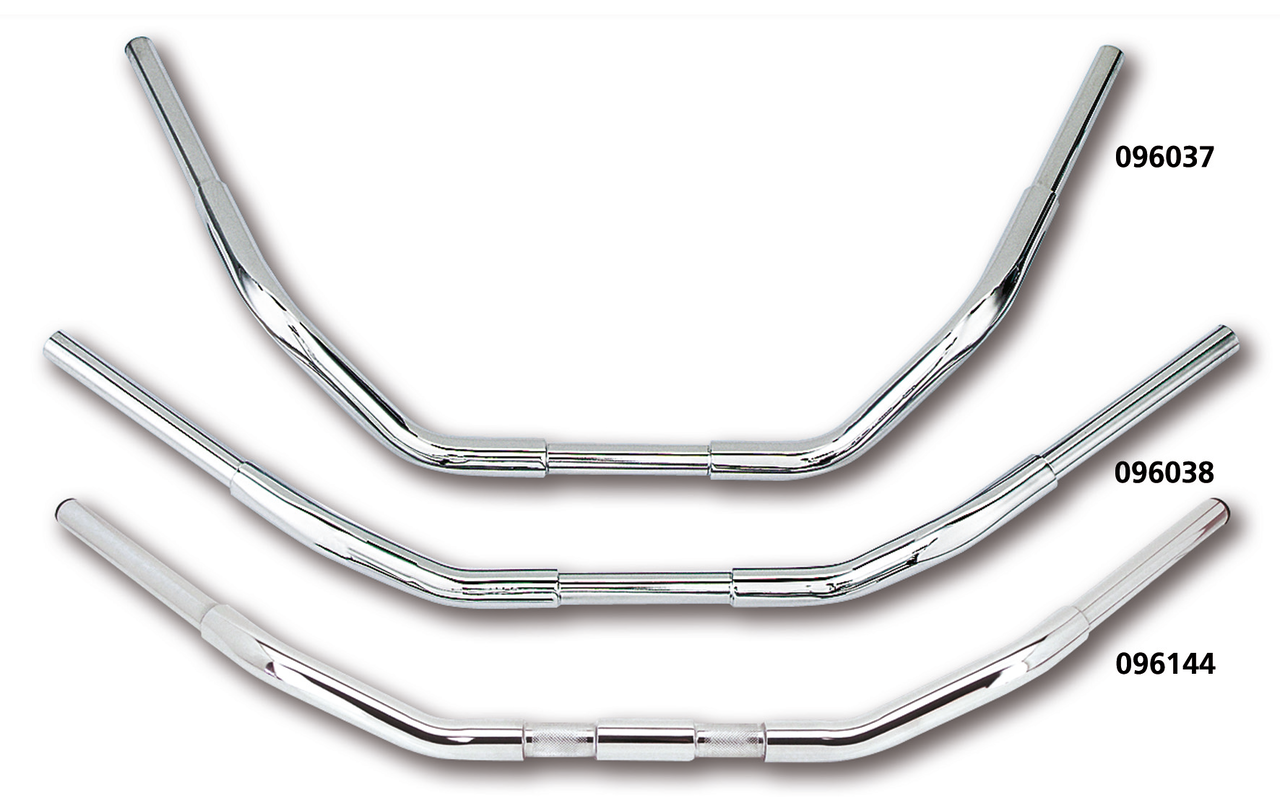 Gzp Fat Bubba 1.25" Chrome Dresser Style Fat Handlebars for one inch handlebar clamps Zodiac