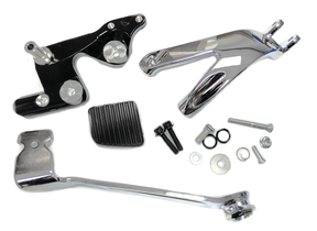 Gzp Blk Softail 18 Up Forward Controls Forward Control Kit Zodiac