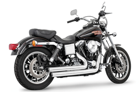Staggered Duals Chr/Blck Fxd06 17 2-2 Full Exhaust System Freedom Performance Exhaust Default Title