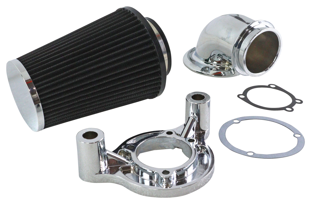 Heavy Breather Air Cleaner Chr Me17 Up Air Cleaners V Twin Mfg Default Title