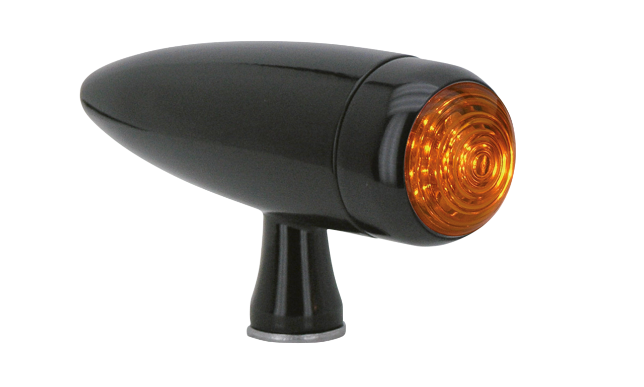 Gzp Pair Black Torpedo Led Turnsignals Turn Signal Zodiac Default Title