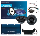Aquatic Waterproof Saddlebag Kit - 14+ Batwing Fairing Speakers Aquatic Av Default Title