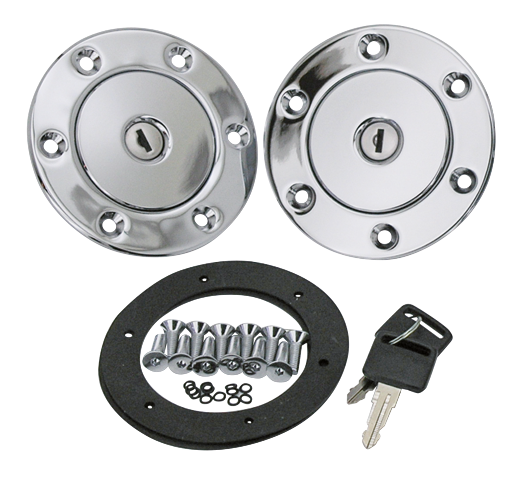 Gzp Midi Aero Style Lockable Gas Cap Set Locking Gas Cap Zodiac Default Title