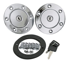 Gzp Midi Aero Style Lockable Gas Cap Set Locking Gas Cap Zodiac Default Title
