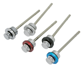 Gzp Transm. Dipstick Bt87 Up Chrome Transmission Parts 5 Speed Big Twin Zodiac