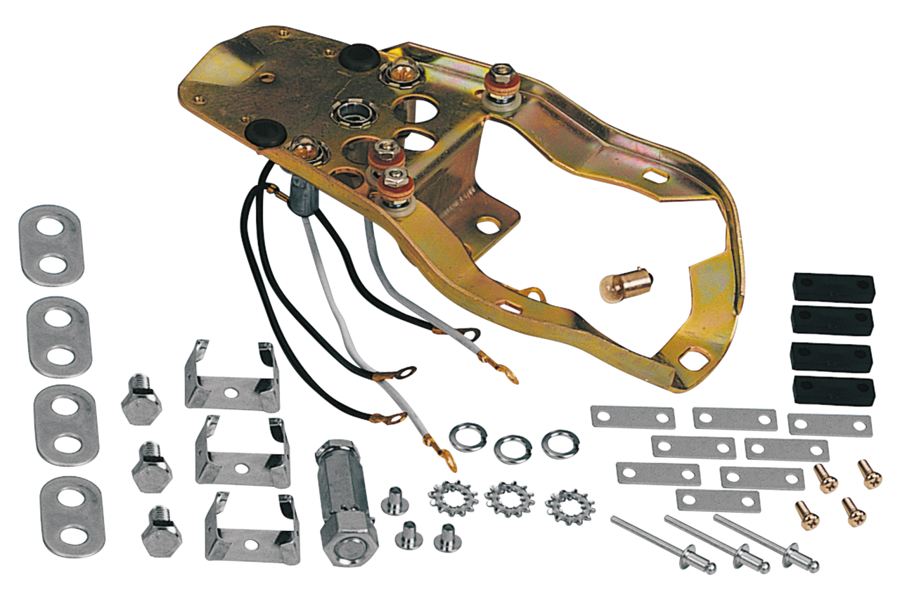 Gzp Base For Three Light Dash Dash Base & Mounting Kit Zodiac Default Title