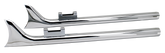 W.Gatling 33" Straight Fishtail Set Slip-On & Muffler V Twin Mfg Default Title