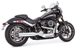 Freedom Racing 4" S/O Flsb18 Up Ch/Bk Sc Slip-On & Muffler Freedom Performance Exhaust