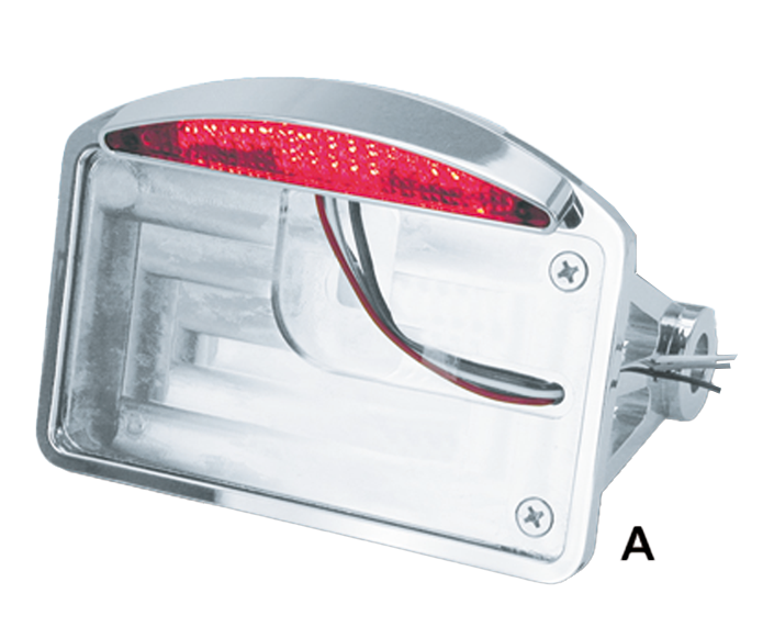 Gzp Side Mnt Lic. Plate W Led Light H License Plate Mount Zodiac Default Title