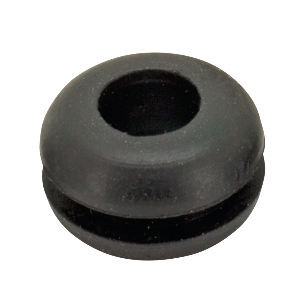 Rubber Grommet, Hole Size 10mm I.D. 6 Mm Wiring & Connectors Wurth Default Title