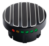 Gzp Blk/Cut Ribbed Led Fuel Gauge 96 17 Fuel Gauge Cap & Dummy Cap Zodiac Default Title