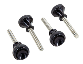 P16 Side Cover Quick Screw Set, Black - FXR Side Cover P16 Powerplant Motorcycle Co.