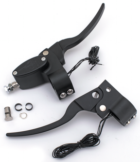 Zcp Black Billet H/B Contr W/Cl Cable Handlebar Controls Zodiac Default Title