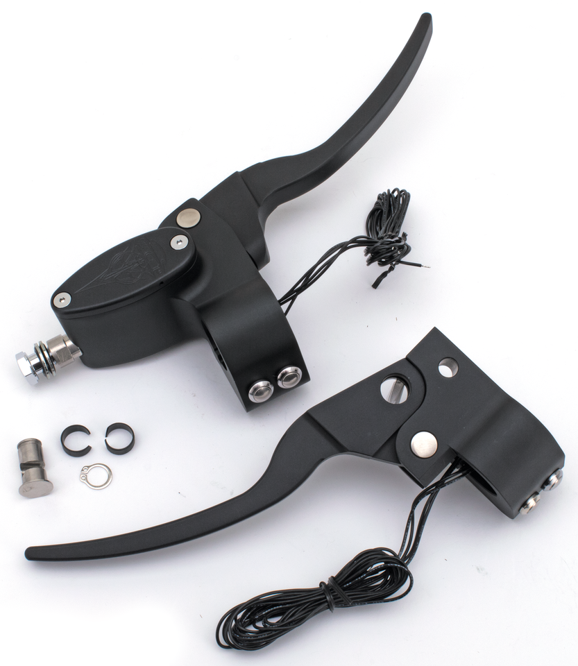 Zcp Black Billet H/B Contr W/Cl Cable Handlebar Controls Zodiac Default Title