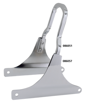 Gzp Chrome Side Straps Fxd06 17 Not Wg, Sissy Bar Side Plate Zodiac Default Title