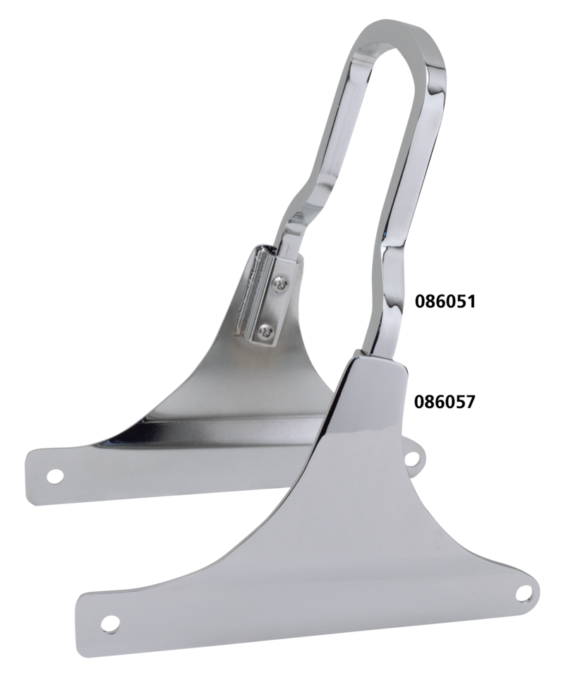 Gzp Chrome Side Straps Fxd06 17 Not Wg, Sissy Bar Side Plate Zodiac Default Title