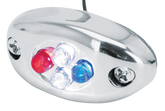 Gzp Mini Marker Light Red/White/Blue Led Turn Signal Zodiac Default Title