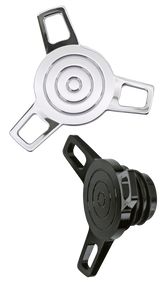 Gzp Blk Screw In 96 E18 Spinner Cap Nonv Gas Cap Zodiac Default Title