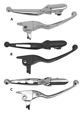 Gzp Chr Flh/T08 16 Levers, Cable Clutch Hand Lever Zodiac