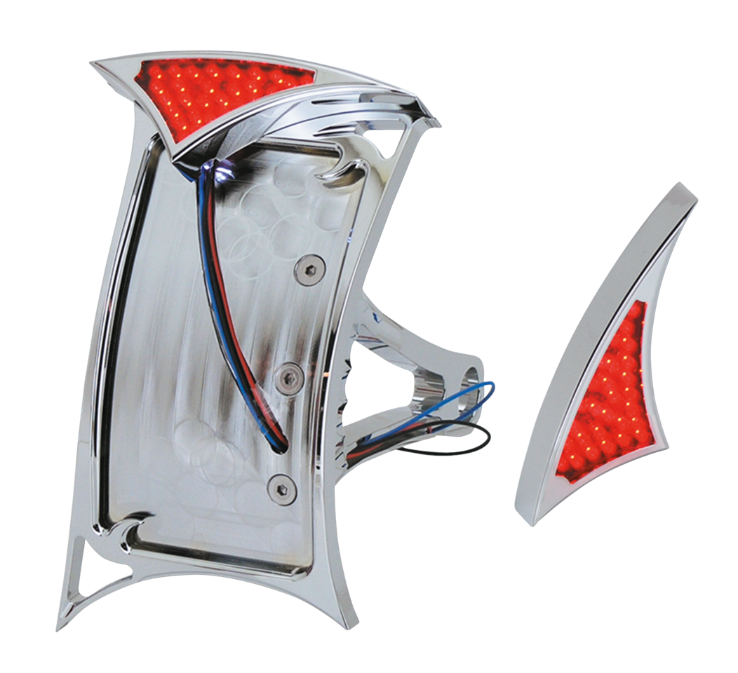 Gzp Sidemount Gothic Led Light/Radius Li License Plate Mount Zodiac Default Title