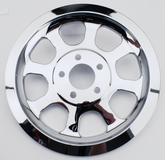 Pulley Cover 70 T Chrome Fxd06 Pulley Inserts V Twin Mfg Default Title