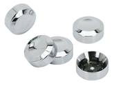 Gzp Chrome Sprocket Bolt Cover Kit Pulley & Sprocket Cover Zodiac Default Title