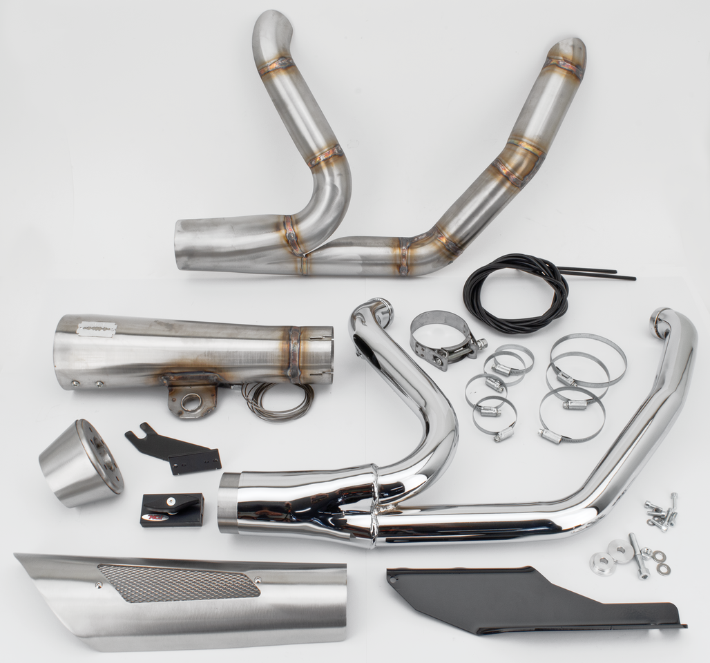 Mcj 2 1 Shorty Flh/T17 20 Stainless 2-1 Full Exhaust System Mcj Default Title