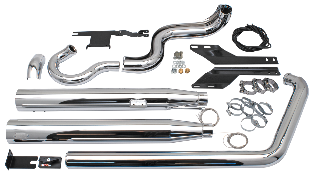 Mcj True Duals Black F*St00 06 2-2 Full Exhaust System Mcj Default Title