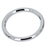 Gzp Chr Smooth Billet Instr Bezel 3 5/8" Dash & Dash Panel Zodiac Default Title