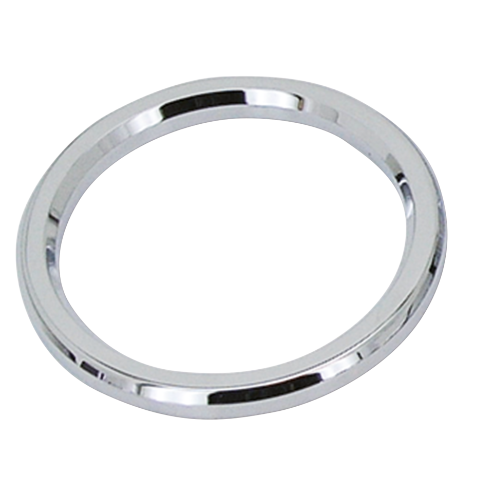 Gzp Chr Smooth Billet Instr Bezel 3 5/8" Dash & Dash Panel Zodiac Default Title