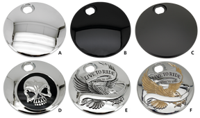 Gzp Blk Skull Fuel Door Flh/T92 07 Dash & Dash Panel Zodiac Default Title