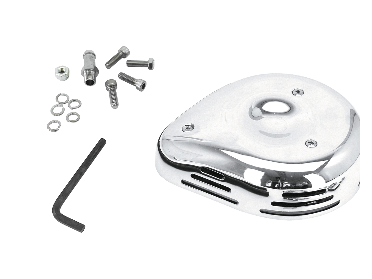 Gzp Chrome Aircleaner Slotted Pre Cv Car Genuine Zodiac Air Cleaners Zodiac Default Title