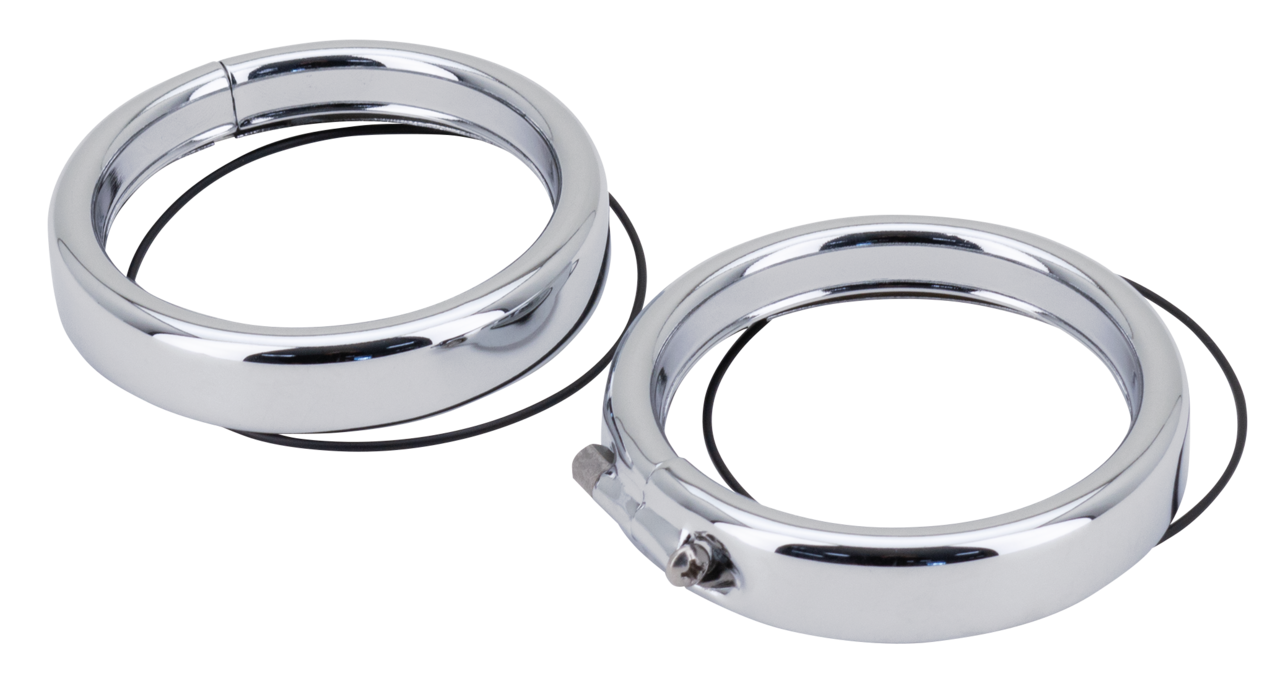 Frenched Turnsignal Trim Ringkit Fl88 Up Turn Signal Visor & Trim Ring V-Twin Manufacturing Default Title