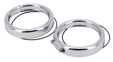 Frenched Turnsignal Trim Ringkit Fl88 Up Turn Signal Visor & Trim Ring V-Twin Manufacturing Default Title