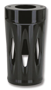 Gzp Black Spitfire Forkboots Flht/X86 Fork Slider Cover Zodiac Default Title