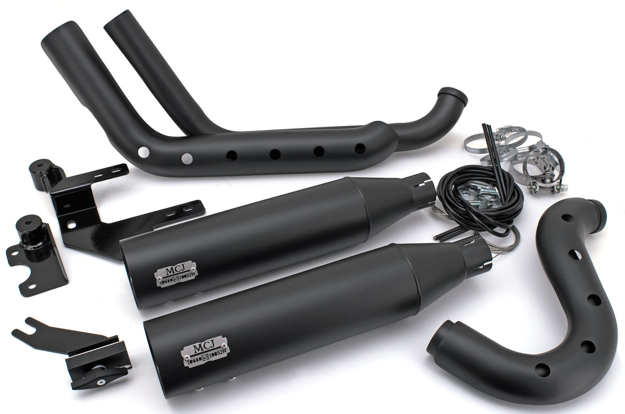 Mcj 2 2 Big Short Mid Ctrl Blk St21 24 2-2 Full Exhaust System Mcj Default Title