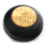 Gold Army Shifter Knob 3/8" Thread Hand Shifter V Twin Mfg Default Title