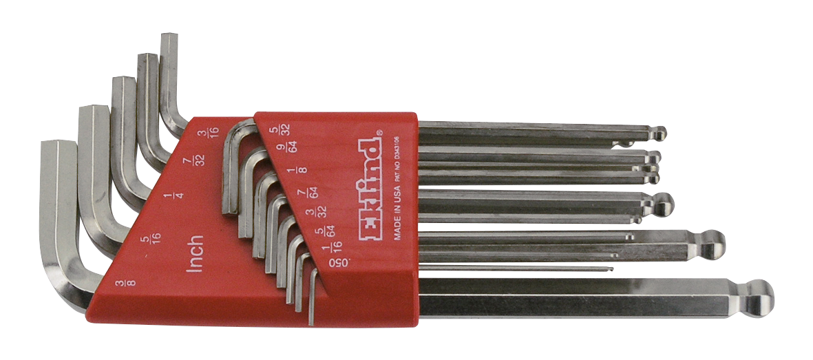 Bright Ball Allen Wrenches Inch 13 Piece Workshop Tool Eklind Tool Company Default Title