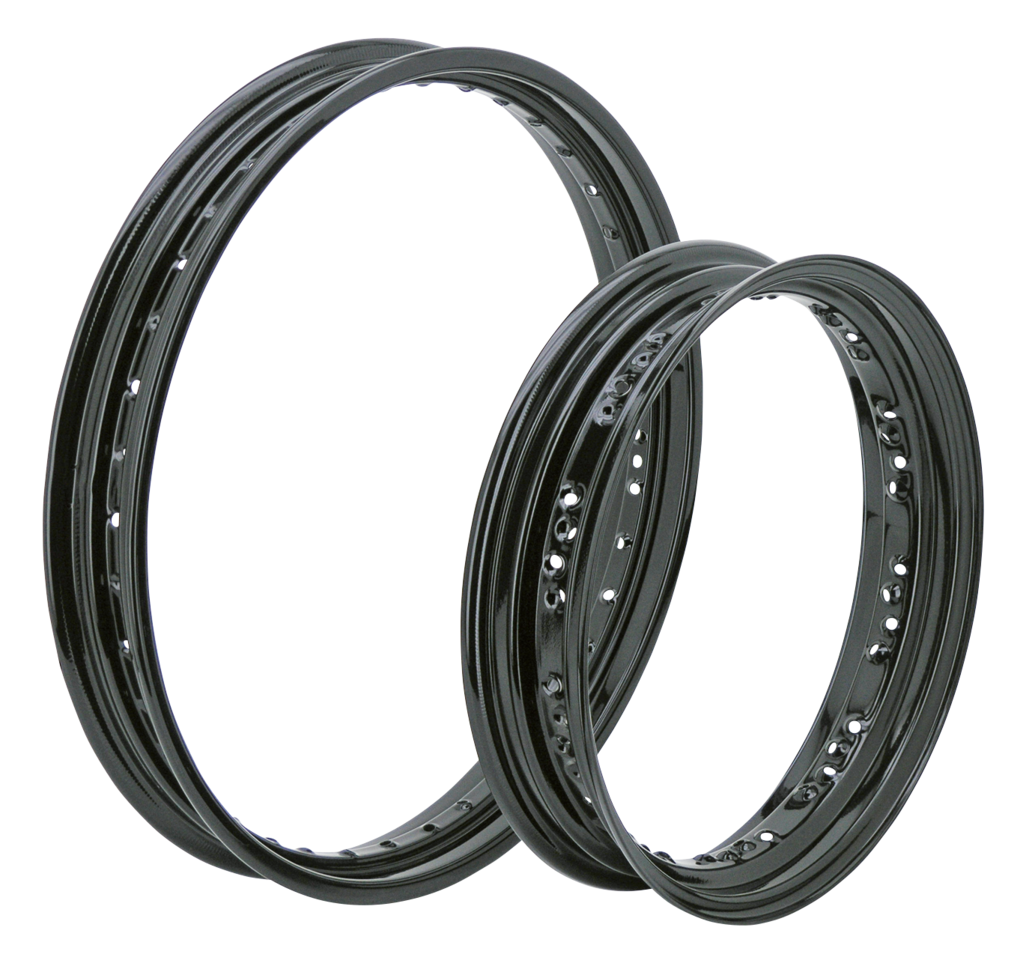 Rim Black Powdercoated 3.50x16 05 Up Wheel Rim Zodiac Default Title