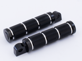 Gzp Retro Black & Raw Pegset Foot Peg Zodiac Default Title