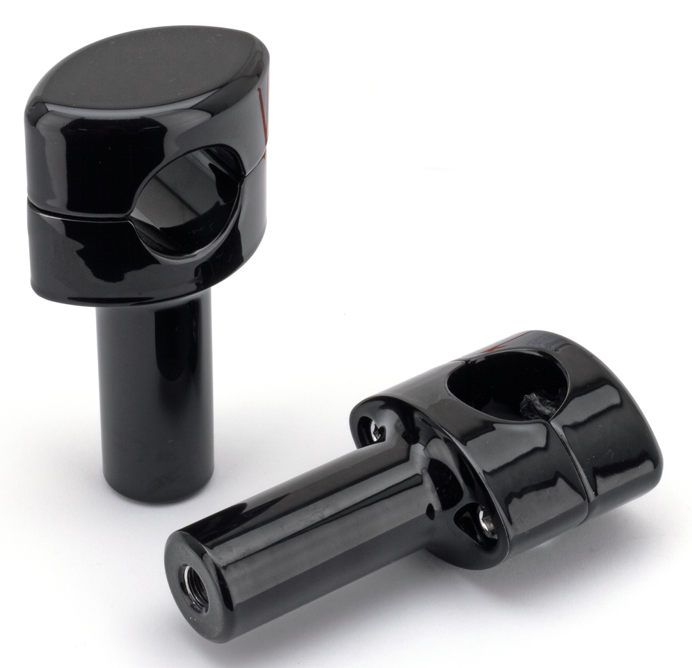 Gzp Blk 3.75" Infinity 1 1/4" Bar Riser Riser Zodiac Default Title