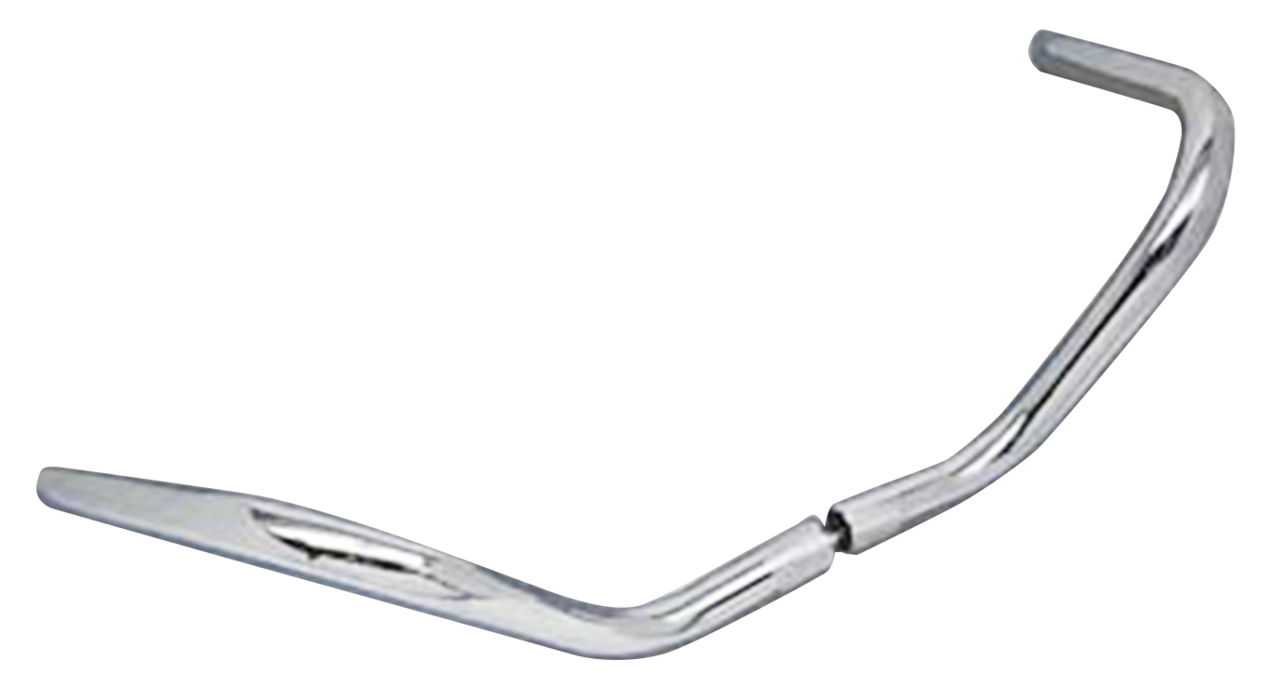 Two Piece Buckhorn Bar Chrome Hd57 81 One Inch Diameter Handlebars V Twin Mfg Default Title